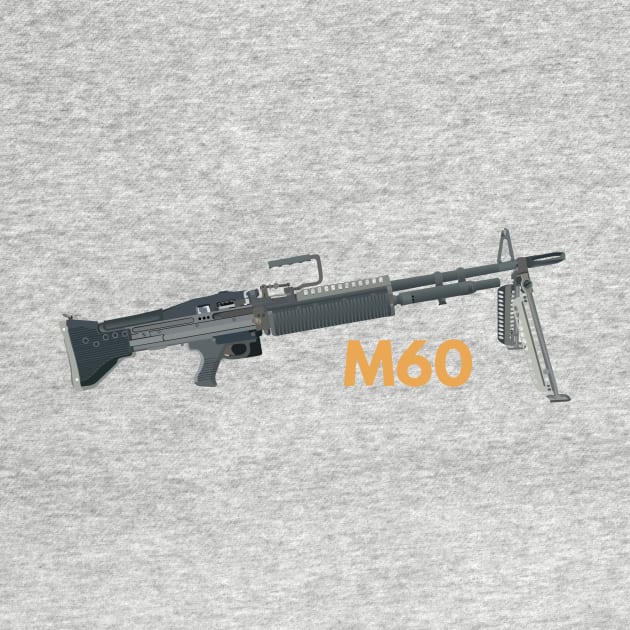 M60 American Machine Gun by NorseTech